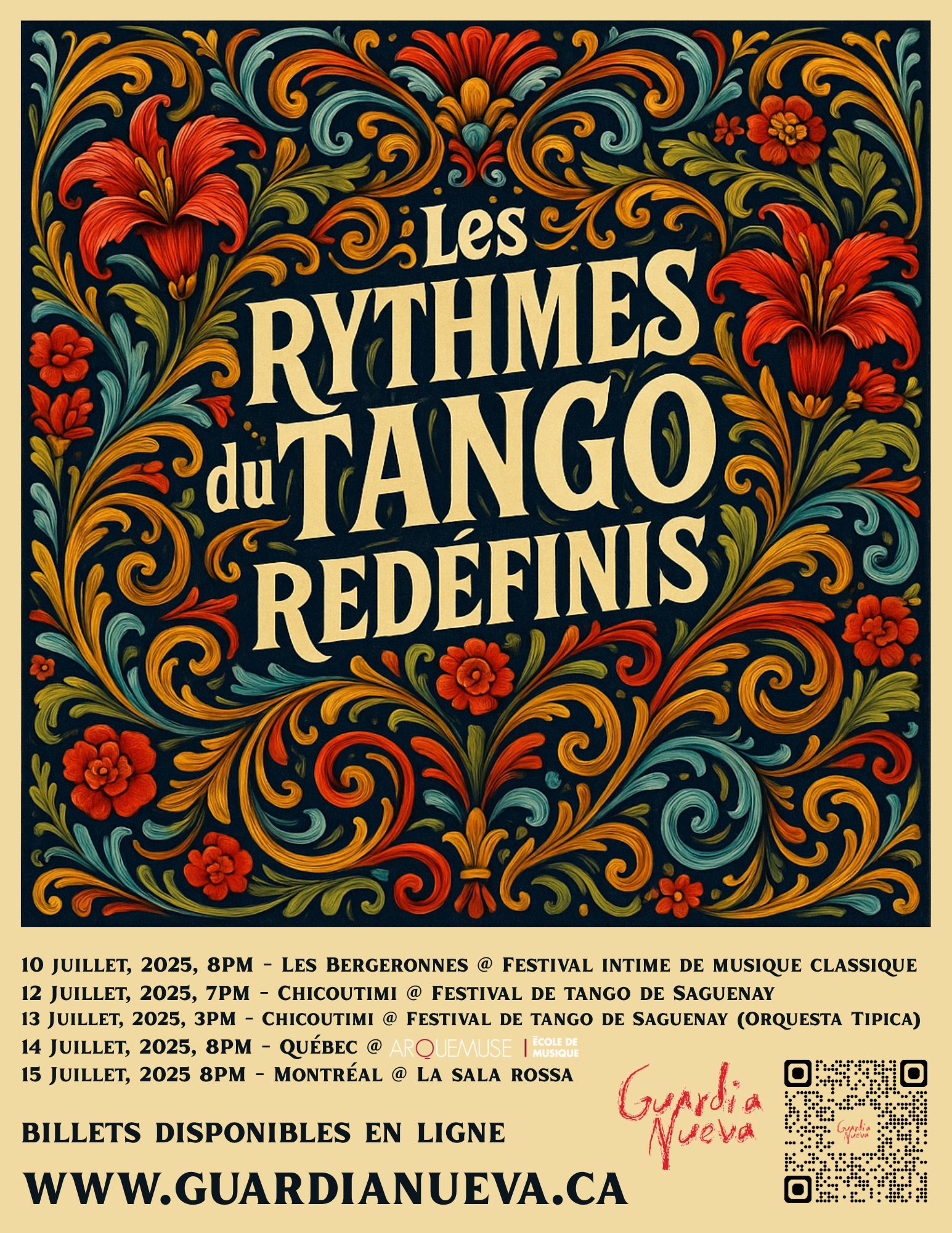 Guardia Nueva_Québec Tour Summer 2025